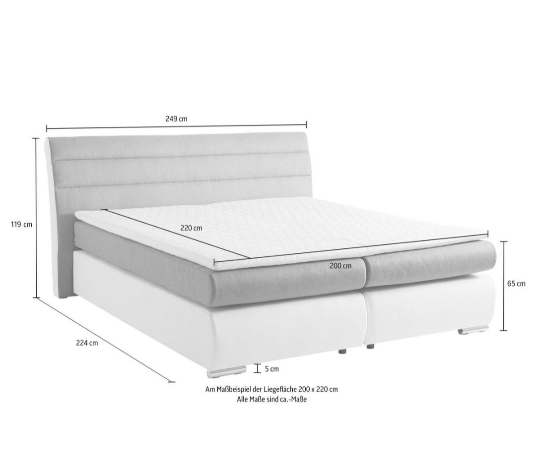 Boxspringbett 200x220